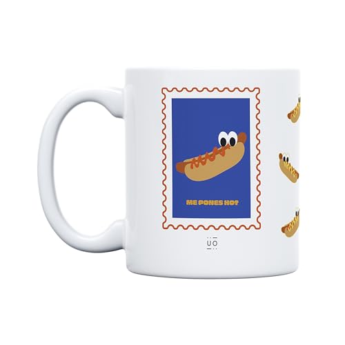 UO Taza de Cerámica con Mensaje 'Me Pones Muy Hot', 350 ml, Apta para Microondas y Lavavajillas, Regalo Original para San Valentín y Otras Ocasiones UO Taza de Cerámica con Mensaje 'Me Pones Muy Hot', 350 ml, Apta para Microondas y Lavavajillas, Regalo Original para San Valentín y Otras Ocasiones