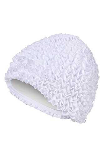 Fashy Damen badehætte flæser Swimwear, Weiß, Einheitsgröße EU