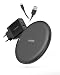 Produktbild Anker PowerWave 7.5 Ladepad Wireless Charger, Starkes Kabelloses Ladegerät mit 7,5 W für iPhone X/ 8, sowie mit 10 W für Samsung S9/S8, Quick Charge 3.0 AC Adapter mit enthalten (Generalüberholt) 