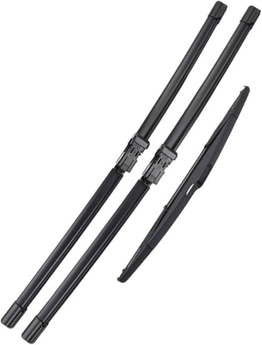 Balais d'essuie-glace Peugeot Partner 2 (2008-2017) - Kit complet de 3 pièces avant et arrière