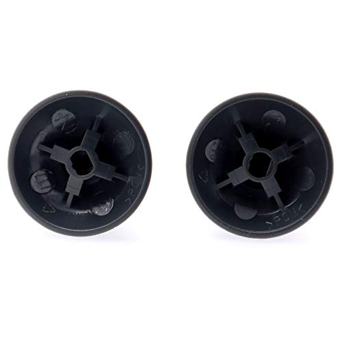 Image of Deal4GO 2 Pack Replacement OEM Concave Analog Thumbstick Set for Xbox one Controller Rubber Joystick Grips (Grey)