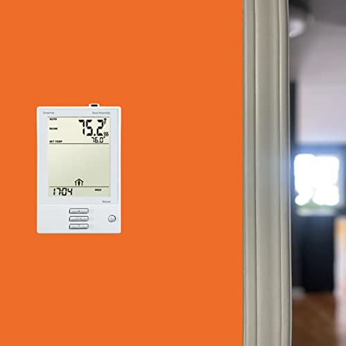 White-UDG-Electric-Radiant-Floor-Heating-Programmable-Thermostat-with-Floor-Sensor-Included White UDG Electric Radiant Floor Heating Programmable Thermostat with Floor Sensor Included