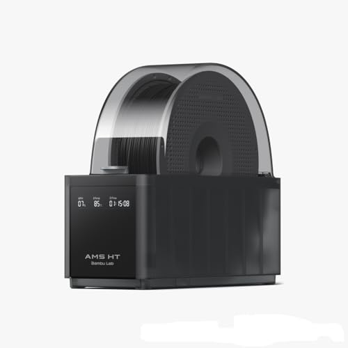 Image of Bambu Lab AMS HT Automatic Material System by WOL3D - Multi-Color & Multi-Material 3D Printing, 85C Filament Dryer, RFID Filament Sync, Airtight Storage, Compatible with All Bambu Lab 3D Printers