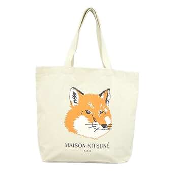 maison kitsuné トートバッグ ホワイト 31irJcaVmDL._SY350_QL65_.jpg