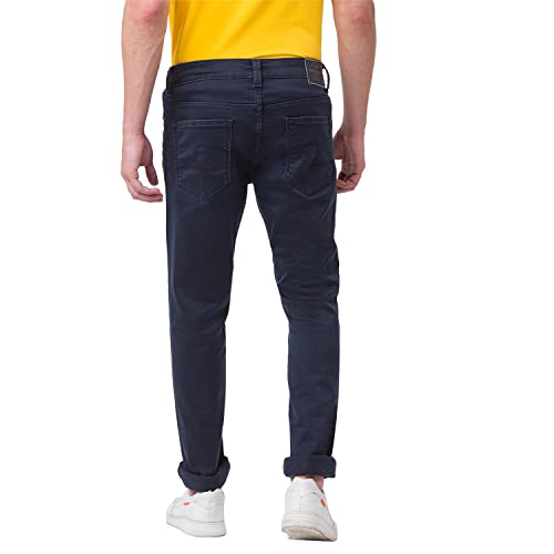 Image of Spykar Indigo Men's Skinny Fit Jeans