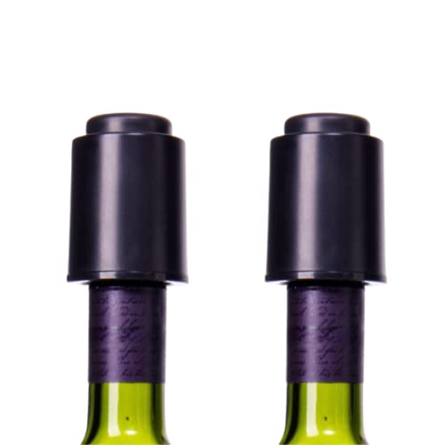 2-PACK Wine Bottle Stoppers, Vacuum Wine Stoppers, Reusable Wine Stoppers, Wine Saver, Vacuum Wine Preserver, Keep Wine Fresh, Best Gift For Wine Lovers 2-PACK Wine Bottle Stoppers, Vacuum Wine Stoppers, Reusable Wine Stoppers, Wine Saver, Vacuum Wine Preserver, Keep Wine Fresh, Best Gift For Wine Lovers