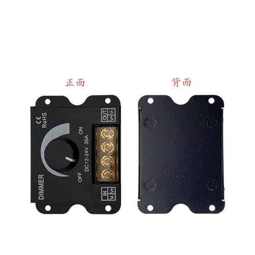 Atenuador LED de perilla manual para solucionar el exceso de brillo en tiras 5
