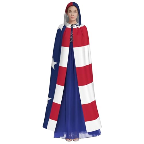 Cape médiévale à capuche Texas costume confortable sans effort