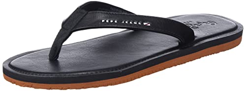 Pepe Jeans London Homme Wind Surf Tongues, 999BLACK, 44 EU