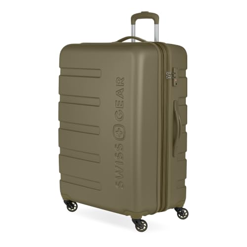 SWISSGEAR Signature Hardside Expandable Checked Large Spinner Luggage, ABS...