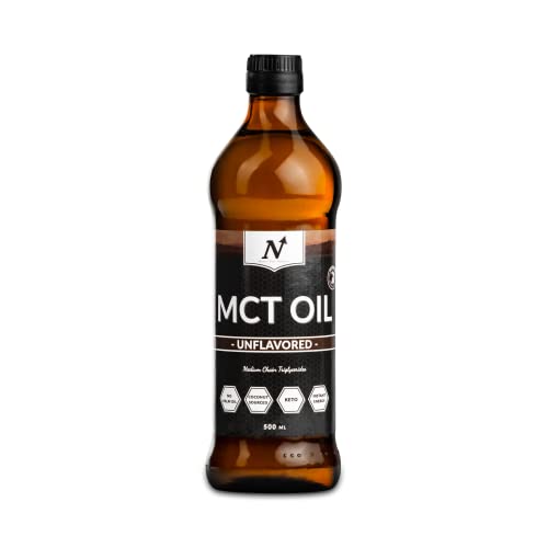 Nyttoteket | MCT Oil 500 ml | 100% kokosbaserad | 65% C8 35% C10 | Snabb energi