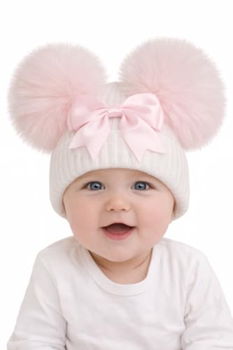 Bonnet à pompons fabriqué au Royaume-Uni de qualité SOHOBABY