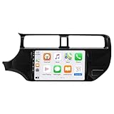 Car Stereo Carplay Radio de Coche para Kia Rio 2012-2014 HD Pantalla Táctil+Llamadas Manos Libres Bluetooth+WiFi, Navegador GPS, 4 Nuclear 4G+64G