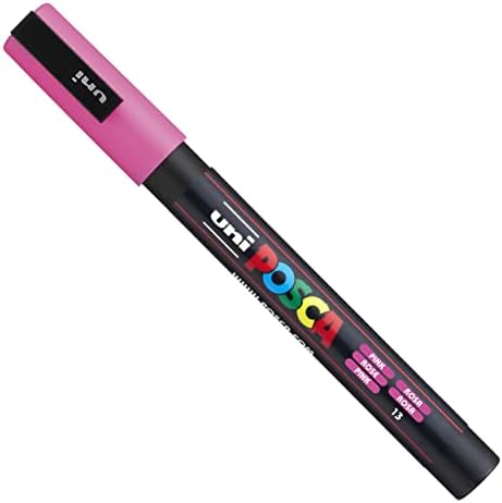 Posca PC-3M Paint Marker Art Pens - 0.9-1.3mm  Warm Tones Set of 8 Pens in Gift Box