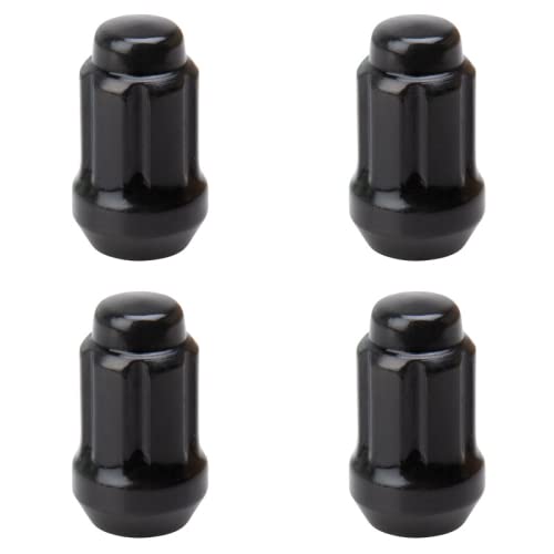 TUSK (4 Pack) Tapered Spline Drive Lug Nut 12mm x 1.50mm Thread Pitch Black for Can-Am Maverick X3 Max X RC Turbo RR 72 2024