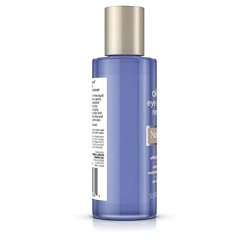 Image of Neutrogena Gentle Oil-Free Eye Makeup Remover & Cleanser for Sensitive Eyes, Non-Greasy Makeup Remover, Removes Waterproof Mascara, Dermatologist & Ophthalmologist Tested, 5.5 fl. oz ( Pack of 3)
