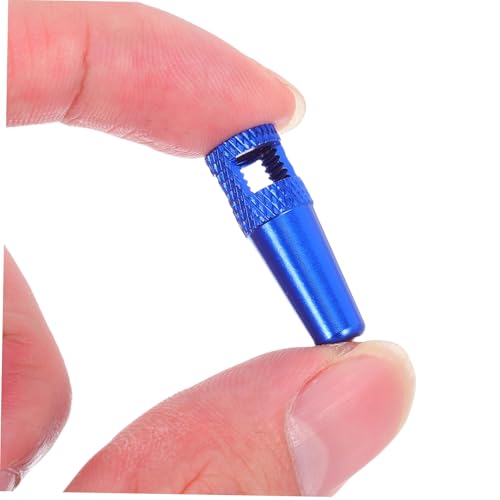 8 piezas Tapas de Válvula para Neumáticos de Bicicleta de Aluminio Ligero para Válvula Francesa miniatura 4
