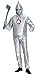 Rubie's Herren Wizard of tin Man Costume Kostüm, Zinnmann aus „Der Zauberer von Oz“, Silber-Metallic, Silberfarben metallisch, Mehr