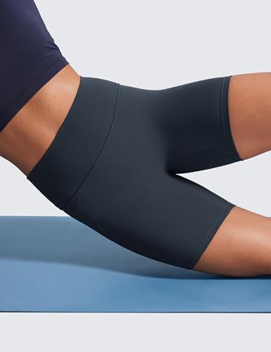 Image of CRZ YOGA Secretsculpt Biker Shorts 6 inch | Booty Scrunch Butt, Butterlift, Buttery Soft, Moderate Compression, Workout, Pilates, No Front Seam, High Waist, for Women