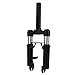 RiToEasysports Electric Scooter Front Fork, Aluminum Alloy Front Suspension Fork Absorption Kit with Foot Stand for G30
