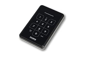 Zalman USB 3.0 Password Encrypted 2.5" External HDD Enclosure (ZM ...