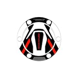 Protector tapón de gasolina resina 3D compatible con KTM 790 Adventure / R 2023 On GP-1083 (blanco)