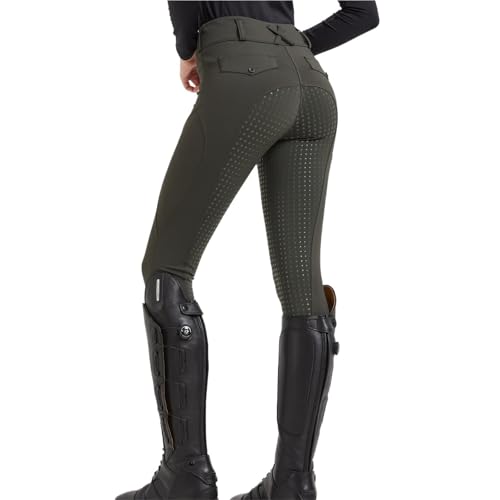 Pantalon d'équitation noir en silicone pour vivre pleinement votre passion - 3