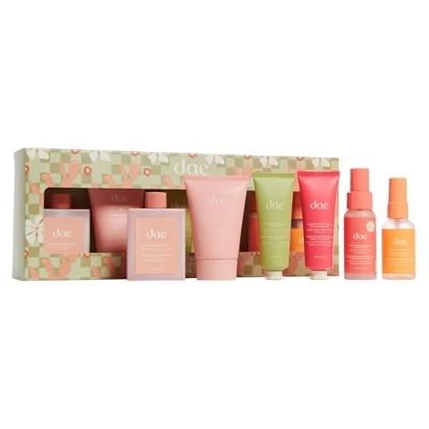 DAE Hair Merry Little Minis Set (3-1 Styling Cream, Signature Shampoo & Conditioner, Dry Heat Styling Mist, Hibiscus Wave Spray & Stargloss Treatment) Cover