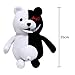 Imagen de DEXSHUN Monokuma Anime de peluche Cojín de dibujos animados Relleno suave Monomi-chan