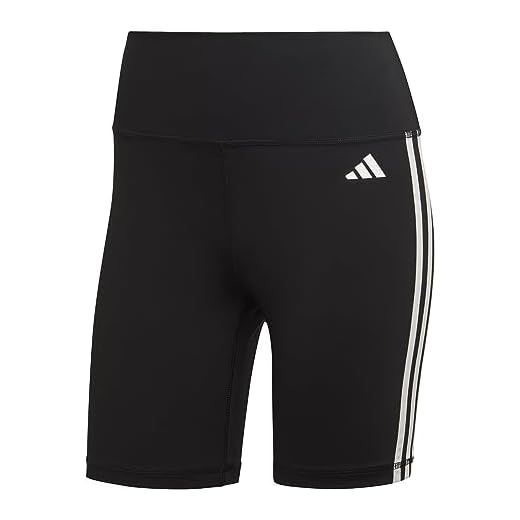 adidas Mujer Training Essentials 3-Stripes Mallas, Black, S
