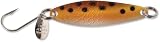 LUHR-Jensen Needlefish Spoon, Trolling and Casting Lure for Trout, Kokanee and Salmon, 1 (1-1/2') Brown Trout/Brass Back