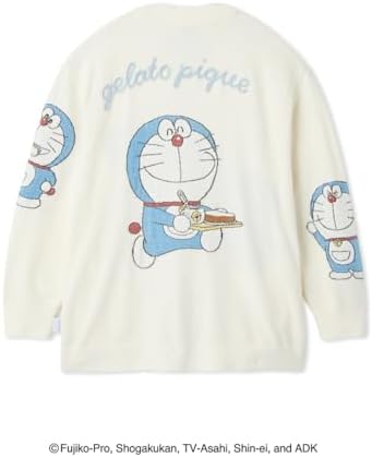 ジェラートピケ・【おはよう・おやすみ】未使用カーディガン・M-Ｌ ジェラートピケ gelato pique 【ドラえもん】【ユニセックス