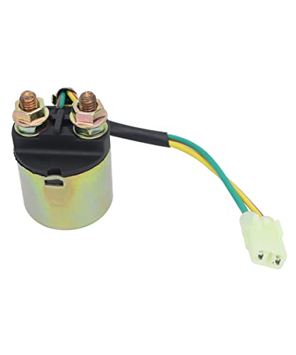 Image of Starter & Relay for Honda Rubicon TRX500FA 2001-2014| TRX500FGA 2004-2008| TRX500FPA 2009-2014, 31200-HN2-A01 31200-HN2-003 18610 18666, FourTrax Rubicon 500 Starter