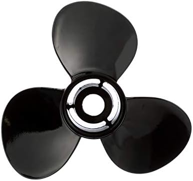 Quicksilver Black Diamond 3-Blade Aluminum Propeller, 13 dia x 19 pitch, Right Hand