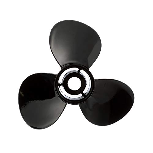 Quicksilver Black Diamond 3-Blade Aluminum Propeller, 14 dia x 13 pitch, Right Hand by Quicksilver - Used condition - US$42.35