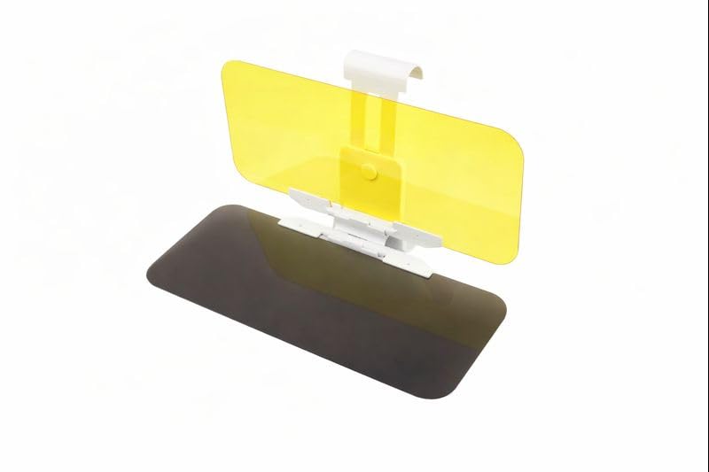 Universal Car Anti-Glare Visor HD | Sunlight Blocker, UV Protection Shield, High Beam Reflection Reducer | Day & Night Driving Windshield Sunshade Accessory-image-10