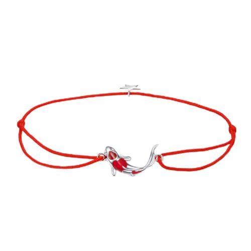 Bracelets d'amitié en émail étoile 925 et cordon de poisson haut de gamme