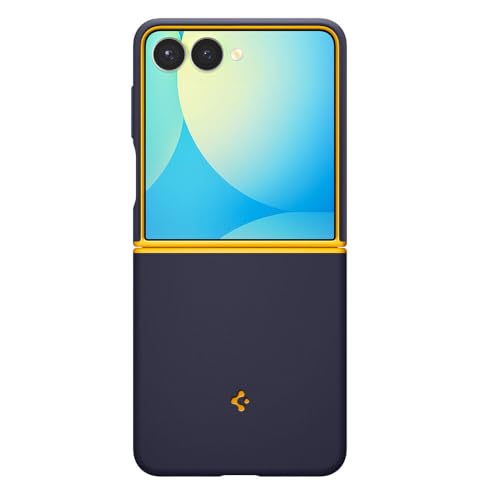 Image of Spigen Nano Pop MagFit for Samsung Galaxy Z Flip 7 Case, Galaxy Z Flip7 Back Cover (2025) - TPU + Poly Carbonate|Blueberry Navy