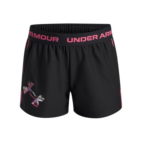 Under Armour Girls' Tech Play Up Logo Shorts