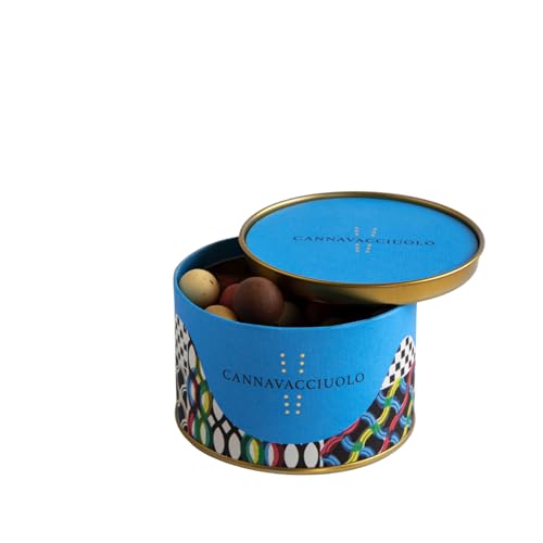 Cannavacciuolo | Dragées, praline con Nocciole Ricoperte di Cioccolato, 7 Gusti Diversi, Elegante Scatola Regalo perfetta per un dolce pensiero alle persone care, 210g