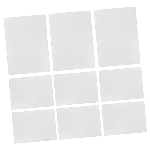 Unomor 10pcs Photo Frame Acrylic Sheet Window Film High-Transparency Sturdy DIY Picture Holder