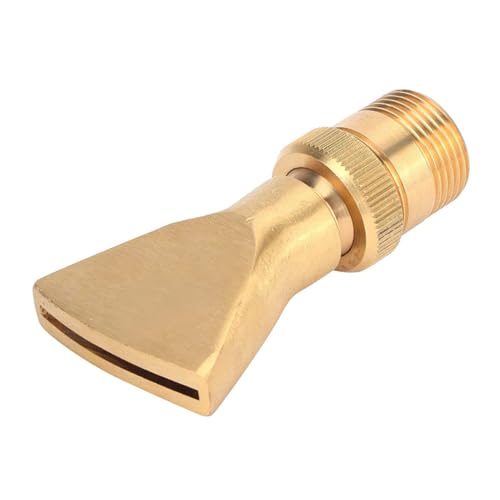 CIYODO Fountain Accessories Full Copper Nozzle Fan Shape Sprinkler Head Durable for Garden Fountain