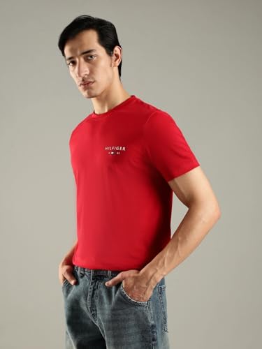 Image of Solid Regular Fit Cotton T-Shirt