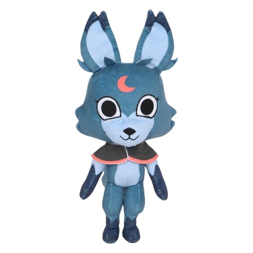 AMZLORD Blauer Werwolf Plüschtier – Weiches Stofftier-Kissen for Kinder, Lieblingserinnerungsstück und Sammelobjekt for Feiertage und Geburtstagsgeschenke