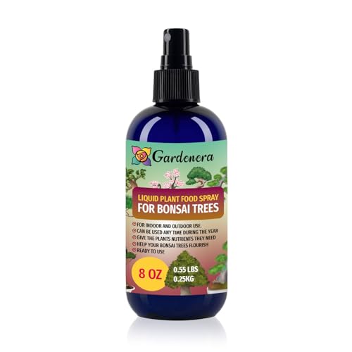 Gardenera Professional Bonsai Tree Superfood Spray Mist for Home Gardening | Micro-Fungi Enriched...