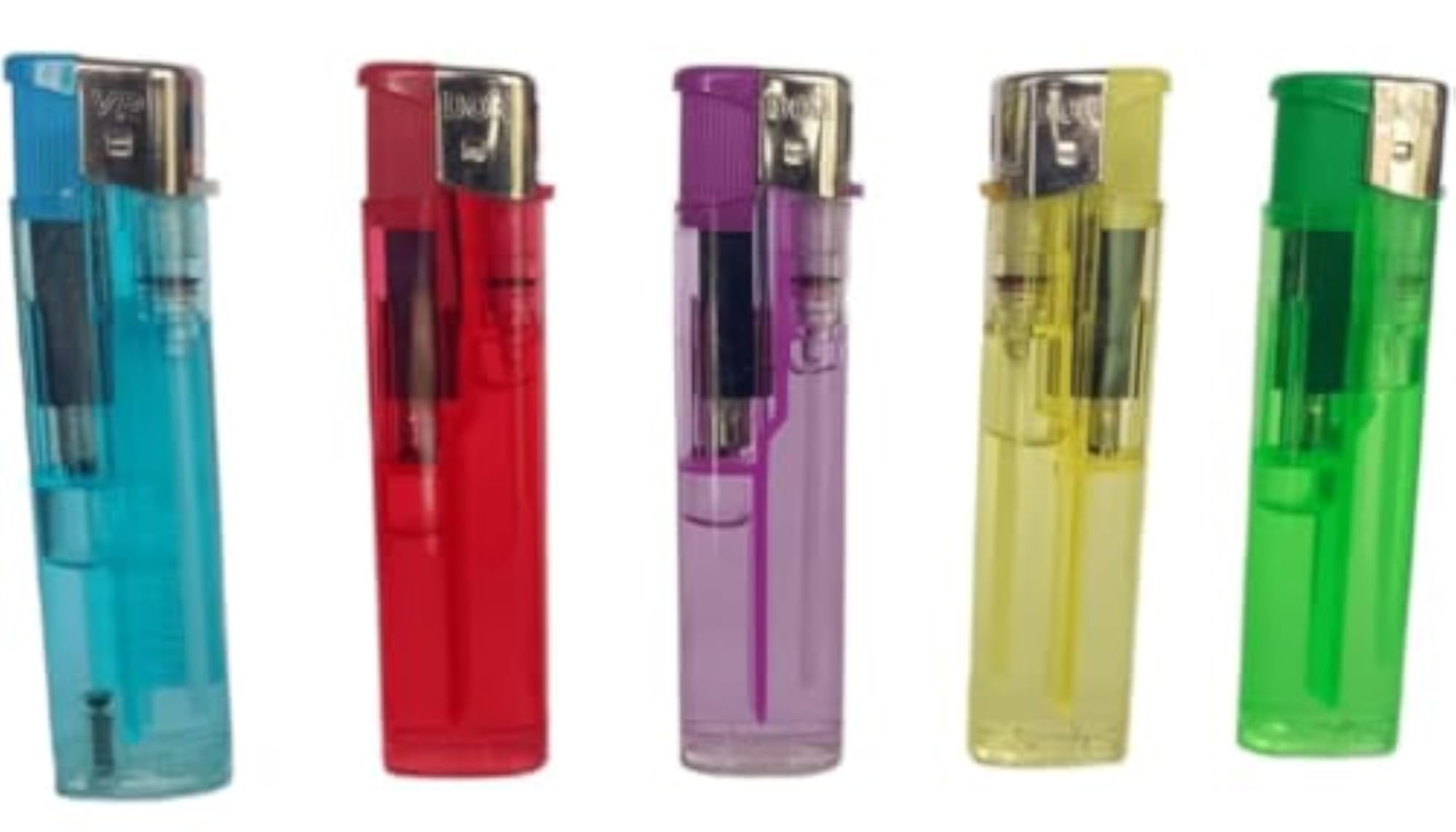 Disposable Pocket Lighter Pack of 10, Multicolor