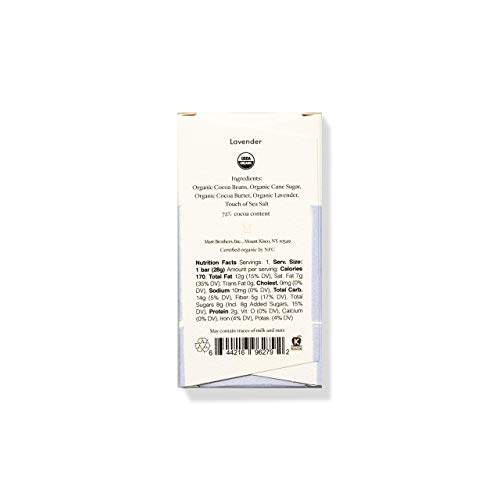 MAST Organic Lavender Chocolate (12 Bars)