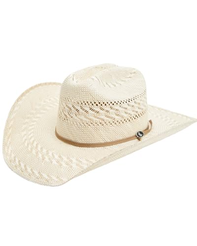 Cody James Unisex Straw Cowboy Hat Ivory 7 1/4