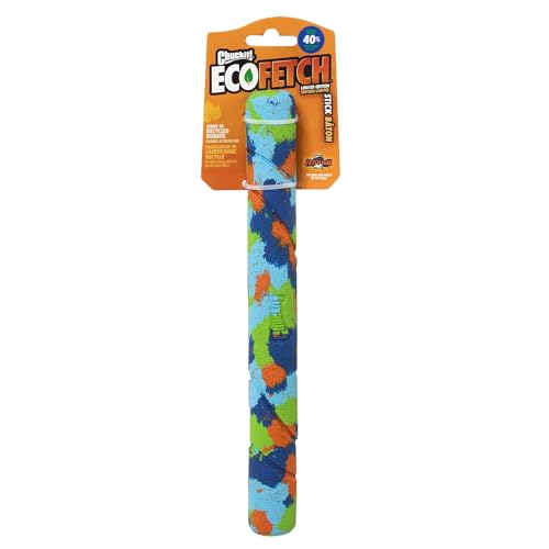 Chuckit! – EcoFetch Ultra Stick – Jagd und Kaustäbchen für Hunde – Ideales Spielzeug für Apportierspiele – Recycelter und robuster Gummi – Einheitsgröße – Durchmesser 28 x 2.5 x 2 cm