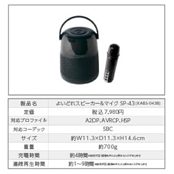 Amazon.co.jp: LITHON ライソン よいどれスピーカー&マイク SP